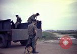 Image of sentry dogs Tan Son Nhut Air Force Base Vietnam, 1965, second 52 stock footage video 65675028507