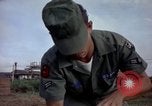Image of sentry dogs Tan Son Nhut Air Force Base Vietnam, 1965, second 57 stock footage video 65675028511