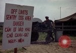 Image of sentry dogs Tan Son Nhut Air Force Base Vietnam, 1965, second 8 stock footage video 65675028512