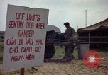 Image of sentry dogs Tan Son Nhut Air Force Base Vietnam, 1965, second 11 stock footage video 65675028512