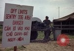 Image of sentry dogs Tan Son Nhut Air Force Base Vietnam, 1965, second 13 stock footage video 65675028512