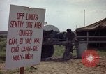 Image of sentry dogs Tan Son Nhut Air Force Base Vietnam, 1965, second 14 stock footage video 65675028512