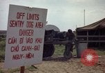 Image of sentry dogs Tan Son Nhut Air Force Base Vietnam, 1965, second 16 stock footage video 65675028512