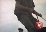 Image of sentry dogs Tan Son Nhut Air Force Base Vietnam, 1965, second 30 stock footage video 65675028513