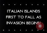 Standbild Invasion der Insel Pantelleria Mittelmeer, 1943, aus Sekunde 33 historischem Filmmaterial Videoclip 65675028520