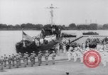 Image of President Roosevelt presents a Patrol Craft (USS P-622) to Greece Washington DC USA, 1944, second 7 stock footage video 65675028525