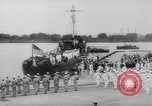 Image of President Roosevelt presents a Patrol Craft (USS P-622) to Greece Washington DC USA, 1944, second 9 stock footage video 65675028525