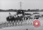 Image of President Roosevelt presents a Patrol Craft (USS P-622) to Greece Washington DC USA, 1944, second 11 stock footage video 65675028525