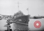Image of President Roosevelt presents a Patrol Craft (USS P-622) to Greece Washington DC USA, 1944, second 41 stock footage video 65675028525
