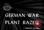 Standbild IG Farben Werk zerstört Ebenhausen Deutschland, 1945, aus Sekunde 4 historischem Filmmaterial Videoclip 65675028530