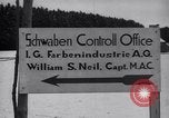 Standbild IG Farben Werk zerstört Ebenhausen Deutschland, 1945, aus Sekunde 9 historischem Filmmaterial Videoclip 65675028530