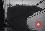 Image of USS Enterprise CV-6 returns from World War 2 Southampton England United Kingdom, 1945, second 6 stock footage video 65675028532
