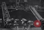 Image of USS Enterprise CV-6 returns from World War 2 Southampton England United Kingdom, 1945, second 11 stock footage video 65675028532