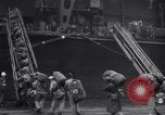 Image of USS Enterprise CV-6 returns from World War 2 Southampton England United Kingdom, 1945, second 13 stock footage video 65675028532