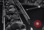 Image of USS Enterprise CV-6 returns from World War 2 Southampton England United Kingdom, 1945, second 16 stock footage video 65675028532