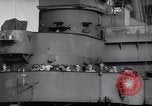 Image of USS Enterprise CV-6 returns from World War 2 Southampton England United Kingdom, 1945, second 29 stock footage video 65675028532