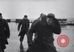 Image of USS Enterprise CV-6 returns from World War 2 Southampton England United Kingdom, 1945, second 46 stock footage video 65675028532