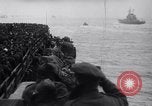 Image of USS Enterprise CV-6 returns from World War 2 Southampton England United Kingdom, 1945, second 53 stock footage video 65675028532