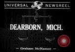 Image of factory workers strike and fight Dearborn Michigan USA, 1941, second 10 stock footage video 65675028543