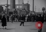 Image of factory workers strike and fight Dearborn Michigan USA, 1941, second 11 stock footage video 65675028543