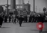 Image of factory workers strike and fight Dearborn Michigan USA, 1941, second 12 stock footage video 65675028543