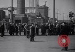 Image of factory workers strike and fight Dearborn Michigan USA, 1941, second 13 stock footage video 65675028543
