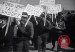 Image of factory workers strike and fight Dearborn Michigan USA, 1941, second 16 stock footage video 65675028543