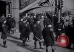 Image of factory workers strike and fight Dearborn Michigan USA, 1941, second 17 stock footage video 65675028543