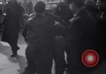 Image of factory workers strike and fight Dearborn Michigan USA, 1941, second 53 stock footage video 65675028543