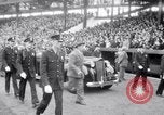 Image of President Franklin Roosevelt attends opening day baseball game Washington DC USA, 1941, second 4 stock footage video 65675028552