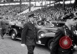 Image of President Franklin Roosevelt attends opening day baseball game Washington DC USA, 1941, second 7 stock footage video 65675028552