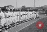 Image of President Franklin Roosevelt attends opening day baseball game Washington DC USA, 1941, second 9 stock footage video 65675028552
