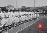 Image of President Franklin Roosevelt attends opening day baseball game Washington DC USA, 1941, second 10 stock footage video 65675028552