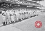 Image of President Franklin Roosevelt attends opening day baseball game Washington DC USA, 1941, second 16 stock footage video 65675028552