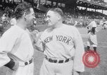 Image of President Franklin Roosevelt attends opening day baseball game Washington DC USA, 1941, second 24 stock footage video 65675028552