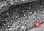 Image of President Franklin Roosevelt attends opening day baseball game Washington DC USA, 1941, second 33 stock footage video 65675028552
