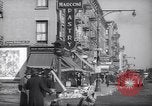 Image of Street scene in Little Italy New York City USA, 1941, second 8 stock footage video 65675028562