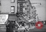 Image of Street scene in Little Italy New York City USA, 1941, second 9 stock footage video 65675028562