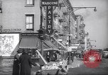Image of Street scene in Little Italy New York City USA, 1941, second 11 stock footage video 65675028562