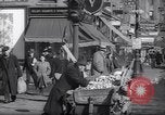Image of Street scene in Little Italy New York City USA, 1941, second 16 stock footage video 65675028562