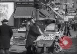Image of Street scene in Little Italy New York City USA, 1941, second 31 stock footage video 65675028562