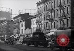 Image of Street scene in Little Italy New York City USA, 1941, second 34 stock footage video 65675028562