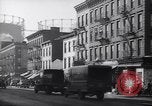 Image of Street scene in Little Italy New York City USA, 1941, second 36 stock footage video 65675028562