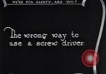 Image of safety measures United States USA, 1926, second 12 stock footage video 65675028570