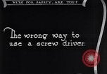 Image of safety measures United States USA, 1926, second 14 stock footage video 65675028570