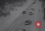 Image of snow storm Kansas United States USA, 1958, second 7 stock footage video 65675028586