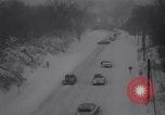 Image of snow storm Kansas United States USA, 1958, second 9 stock footage video 65675028586