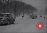 Image of snow storm Kansas United States USA, 1958, second 10 stock footage video 65675028586
