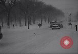 Image of snow storm Kansas United States USA, 1958, second 11 stock footage video 65675028586