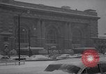 Image of snow storm Kansas United States USA, 1958, second 20 stock footage video 65675028586